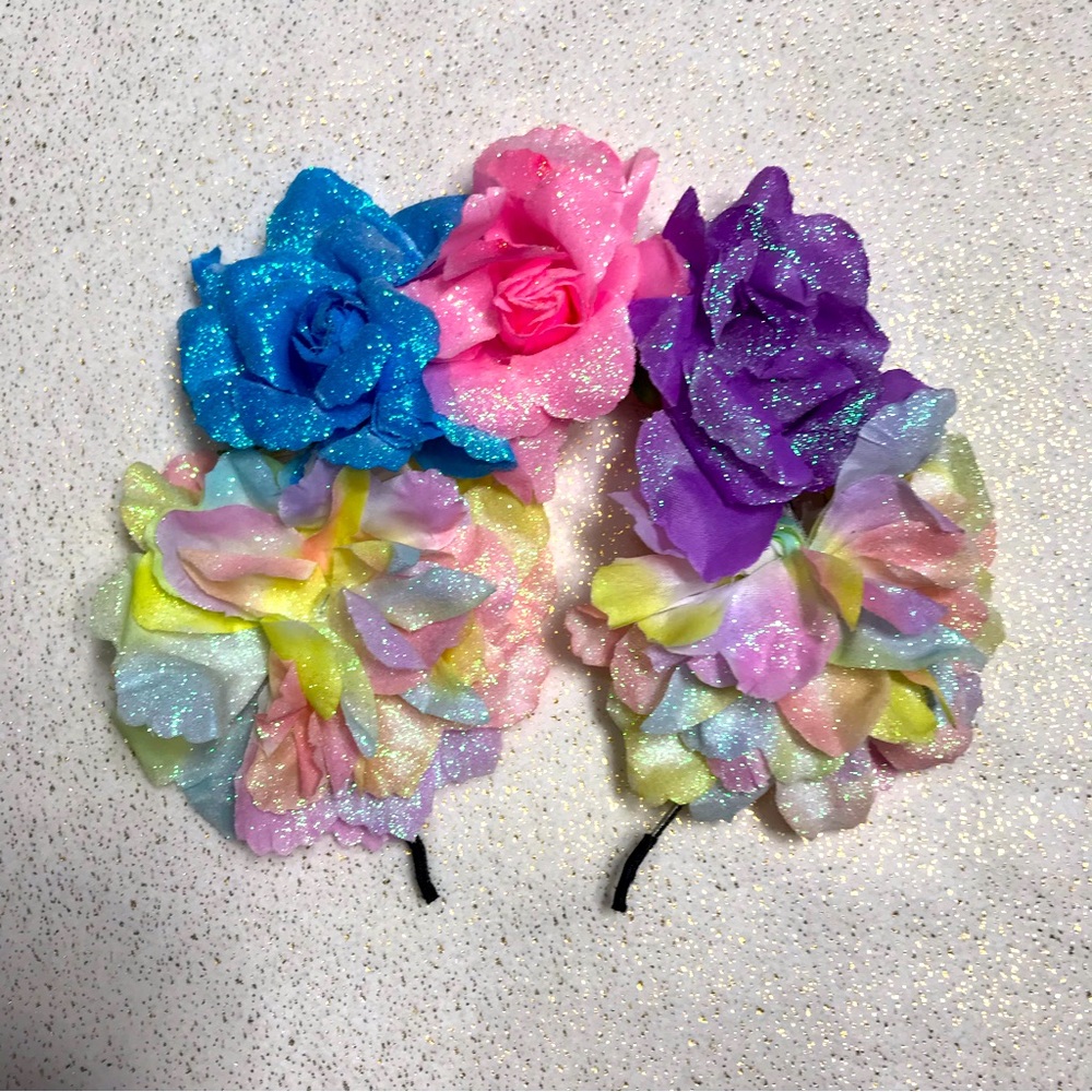 Halloween Floral Headband